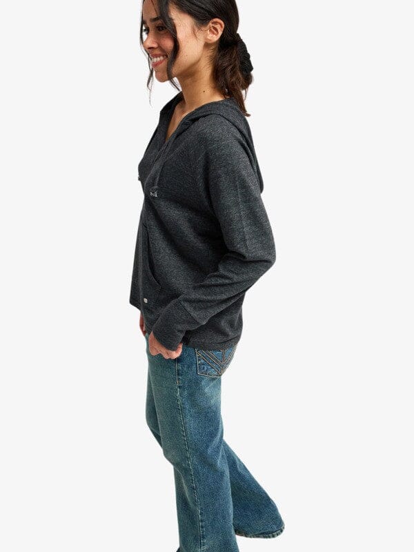 Destination Surf - Anthracite Women's Hoodies & Sweatshirts Roxy 