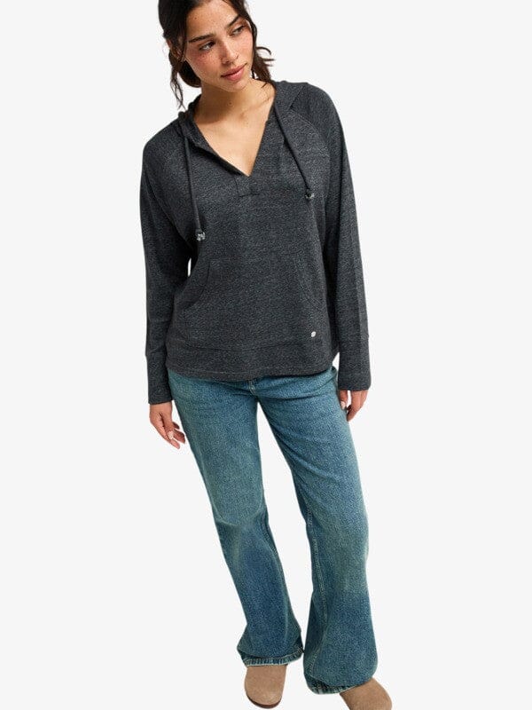 Destination Surf - Anthracite Women's Hoodies & Sweatshirts Roxy 