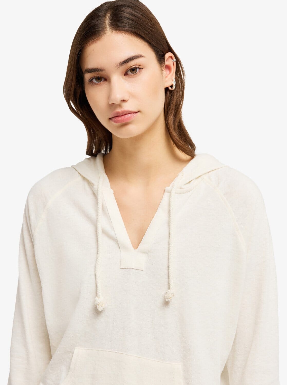 Destination Surf - White Women's Hoodies & Sweatshirts Roxy 
