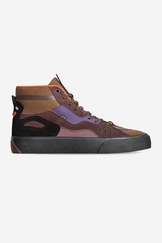 Dimension Skate Shoes - Brown/Maalouf Men's Shoes & Flip Flops Globe UK 8 