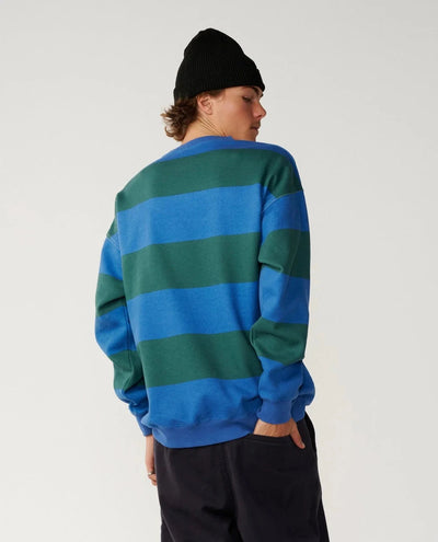 Disorder Stripe Crew - Riverside Men's Hoodies & Sweatshirts Rip Curl 