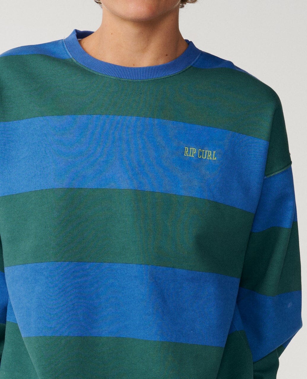 Disorder Stripe Crew - Riverside Men's Hoodies & Sweatshirts Rip Curl 