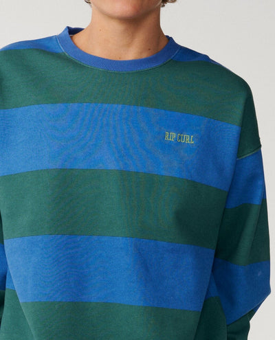 Disorder Stripe Crew - Riverside Men's Hoodies & Sweatshirts Rip Curl 