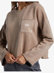 Doheny Pullover Pocket Sweatshirt - Root Beer Women's Hoodies & Sweatshirts Roxy 