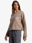Doheny Pullover Pocket Sweatshirt - Root Beer Women's Hoodies & Sweatshirts Roxy XS 