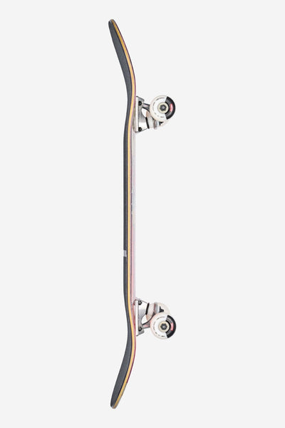 Downtown Doom Skateboard 8.00" - Silver/Red Skateboards Globe 