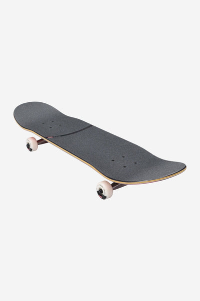 Downtown Doom Skateboard 8.00" - Silver/Red Skateboards Globe 