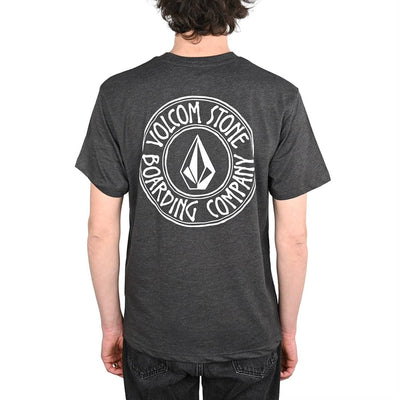 Drain You Tee - Heather Black Men's T-Shirts & Vests Volcom 