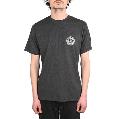 Drain You Tee - Heather Black Men's T-Shirts & Vests Volcom S 