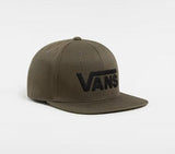Drop V Logo Snapback - Bay Leaf Men's Hats,Caps&Beanies Vans 