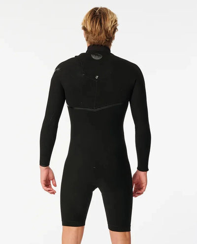 E Bomb 2/2 L/s Zip Free - Black Wetsuits Rip Curl 
