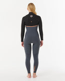 E-Bomb 4/3mm Chest Zip - Charcoal (2025) Women's wetsuits Rip Curl Women 