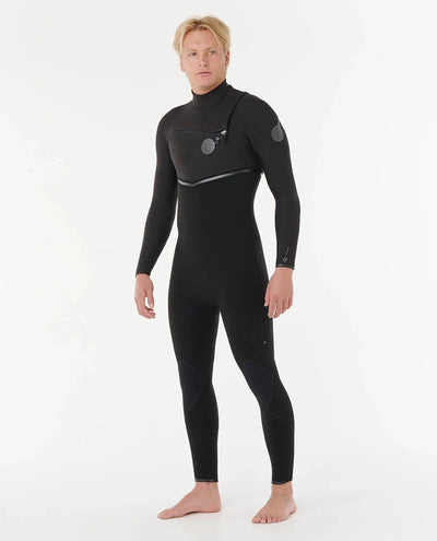E-Bomb 5/3 Chest Zip Wetsuit - Black (2026) Wetsuits Rip Curl 