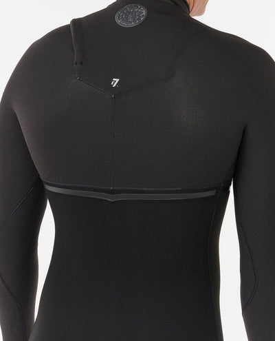 E-Bomb 5/3 Chest Zip Wetsuit - Black (2026) Wetsuits Rip Curl 