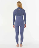E-Bomb 5/3mm Zip Free - Grey/Blue 2025 Women's wetsuits Rip Curl Women 