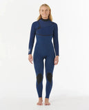 E-Bomb 5/3mm Zip Free - Grey/Blue 2025 Women's wetsuits Rip Curl Women 