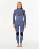 E-Bomb 5/3mm Zip Free - Grey/Blue 2025 Women's wetsuits Rip Curl Women 