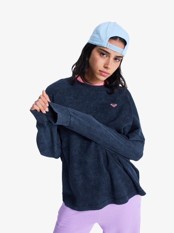 Eastside Midweight - Anthracite Women's Hoodies & Sweatshirts Roxy XS 