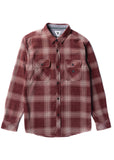 Eco-zy Polar Flannel - Fired Brick Men's Shirts & Polos Vissla S 