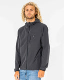 Elite Anti-Series Zip Through Jacket - Black Men's Jackets Rip Curl 