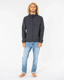 Elite Anti-Series Zip Through Jacket - Black Men's Jackets Rip Curl 