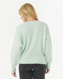 Emily Sweater - Aqua Women's Hoodies & Sweatshirts Rip Curl Women 