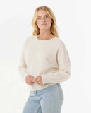 Emily Sweater - Ecru Marle Women's Hoodies & Sweatshirts Rip Curl Women 