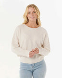 Emily Sweater - Ecru Marle Women's Hoodies & Sweatshirts Rip Curl Women XS 