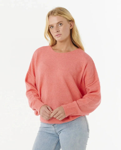 Emily Sweater - Watermelon Women's Hoodies & Sweatshirts Rip Curl Women XS 