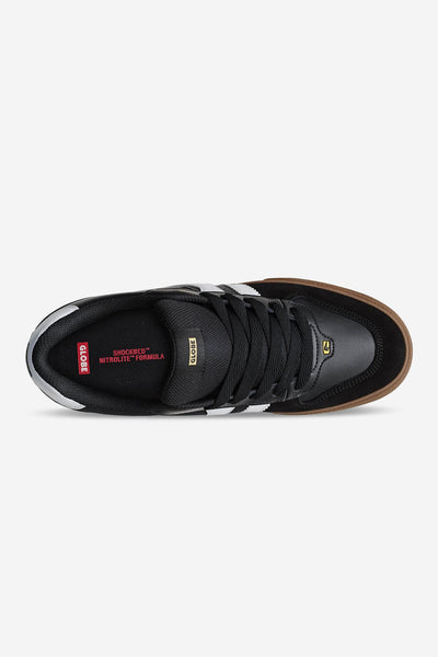 Encore-2 - Black/White/Tobacco Men's Shoes & Flip Flops Globe 