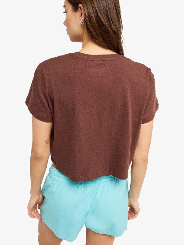 Endless Weekends Tee - French Roast Women's T-Shirts and Vest Tops Roxy 