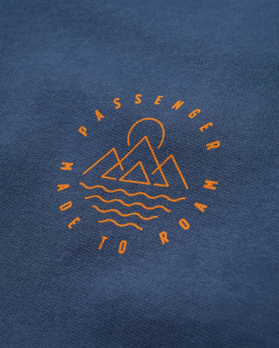 Escapism Regular Fit Sweatshirt - Rich Navy Men's Hoodies & Sweatshirts Passenger 