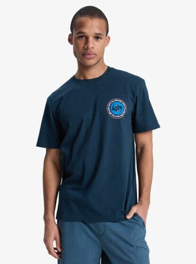 EV Duality - Dark Navy Men's T-Shirts & Vests Quiksilver S 