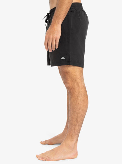 Everyday Solid Volley 15" Swim Shorts - Black Men's Shorts & Boardshorts Quiksilver 