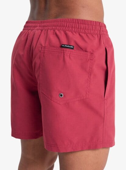 Everyday Solid Volley 15" Swim Shorts - Burnt Russet Men's Shorts & Boardshorts Quiksilver 