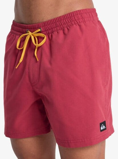 Everyday Solid Volley 15" Swim Shorts - Burnt Russet Men's Shorts & Boardshorts Quiksilver S 