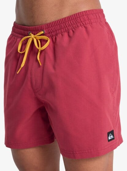 Everyday Solid Volley 15" Swim Shorts - Burnt Russet Men's Shorts & Boardshorts Quiksilver S 