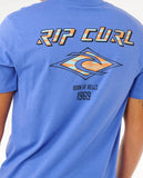 Fade Out Icon Tee - Blue Haze Men's T-Shirts & Vests Rip Curl 