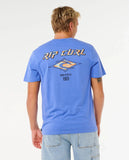 Fade Out Icon Tee - Blue Haze Men's T-Shirts & Vests Rip Curl 