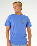 Fade Out Icon Tee - Blue Haze Men's T-Shirts & Vests Rip Curl 