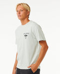 Fade Out Icon Tee - Light Green Men's T-Shirts & Vests Rip Curl 