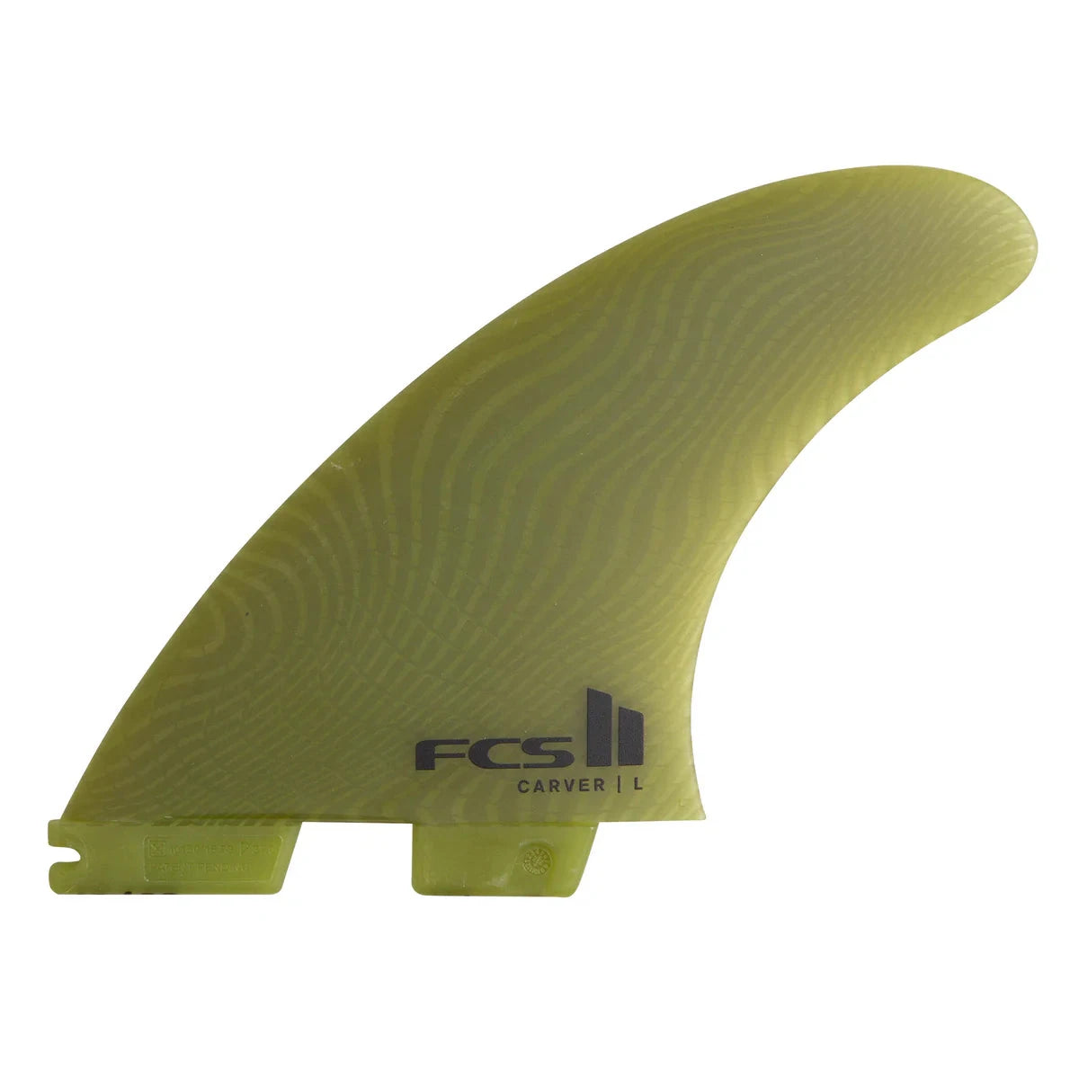 FCS II Carver Neo Eco Glass Tri Fins - Eucalyptus (2026) Fins FCS Medium 