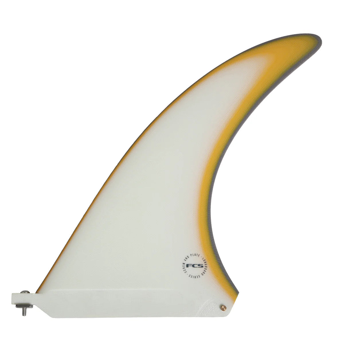 FCS II FLOW SCREW & PLATE LONGBOARD FIN 8.5" - Mango Fins FCS 