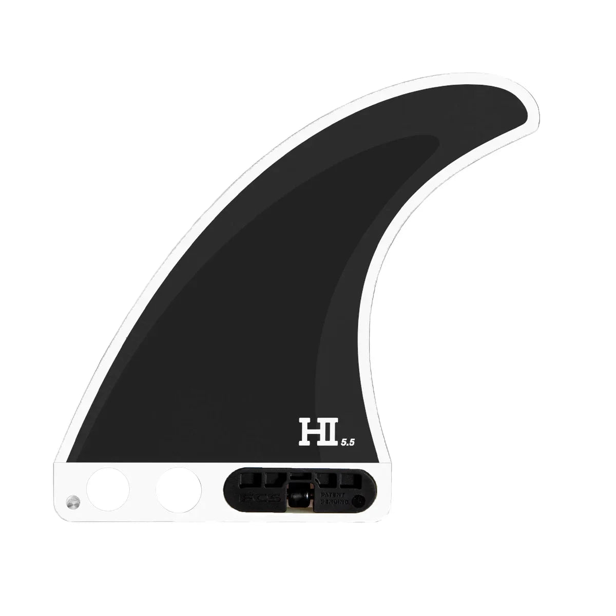 FCS II Harley Single Fin 5.5" - Black Fins FCS 