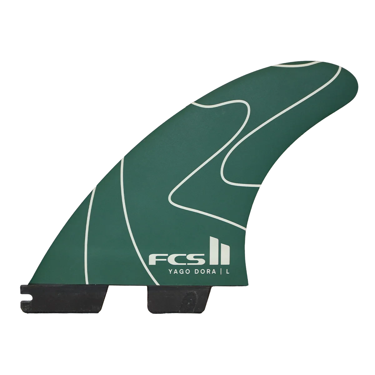 FCS II Yago Dora PC Fin - Large (Green) Fins FCS 