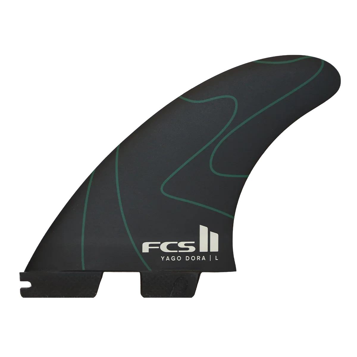FCS II Yago Dora PC Fin - Large (Green) Fins FCS 