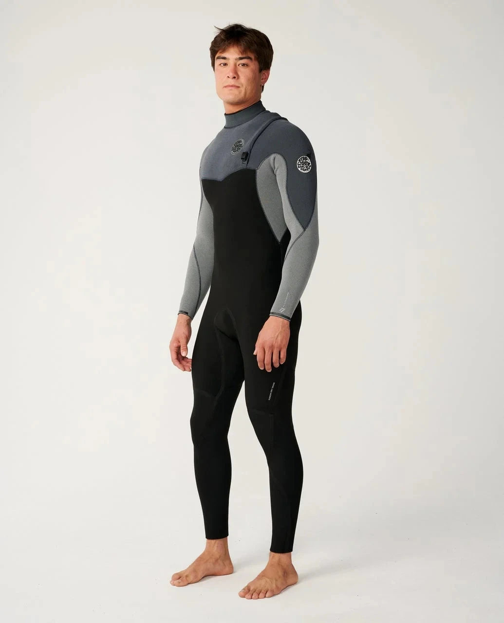 Flashbomb Pro 5/3 Zip Free Fullsuit Wetsuit - Charcoal Grey (2026/27) Wetsuits Rip Curl 