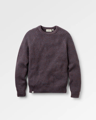 Fog Knitted Jumper - Charcoal Men's Hoodies & Sweatshirts Passenger 