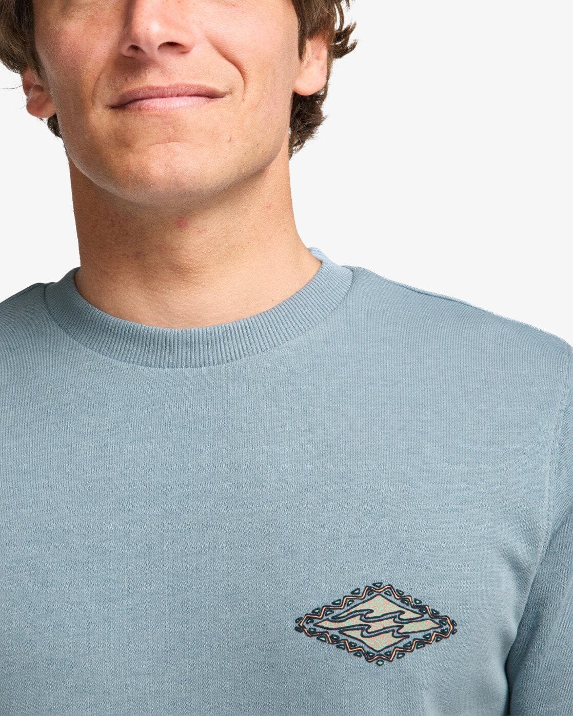 Foundation Sweatshirt - Washed Blue Men's Hoodies & Sweatshirts Billabong 