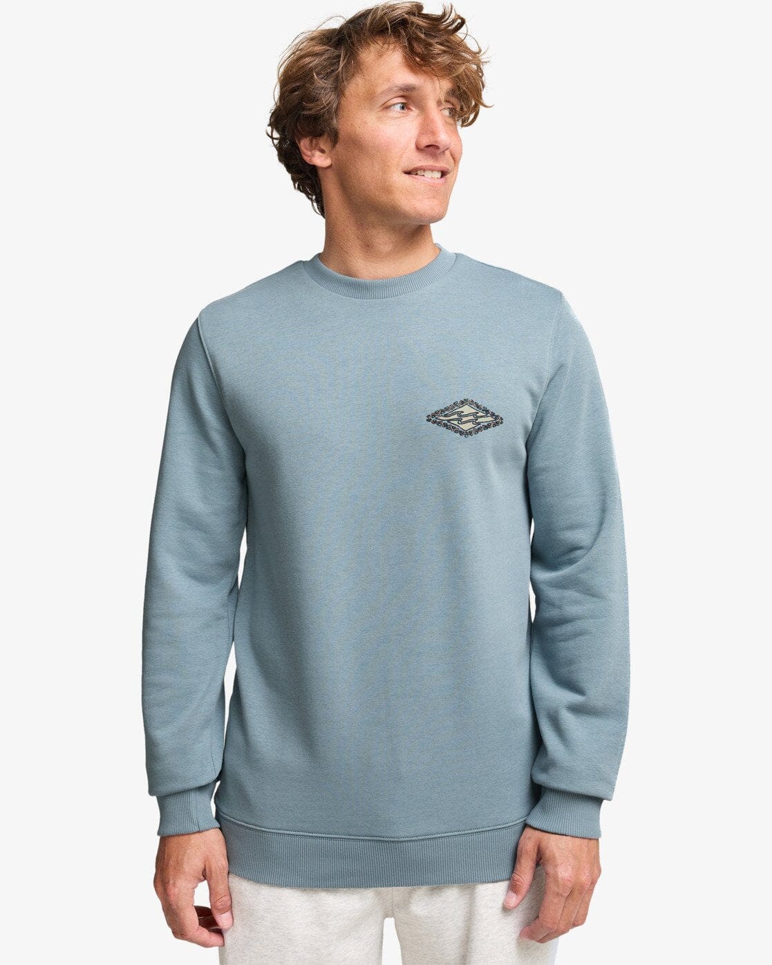 Foundation Sweatshirt - Washed Blue Men's Hoodies & Sweatshirts Billabong S 